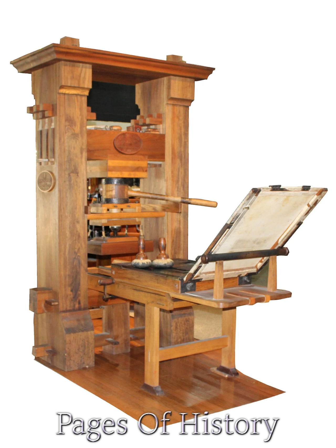 invented the printing press