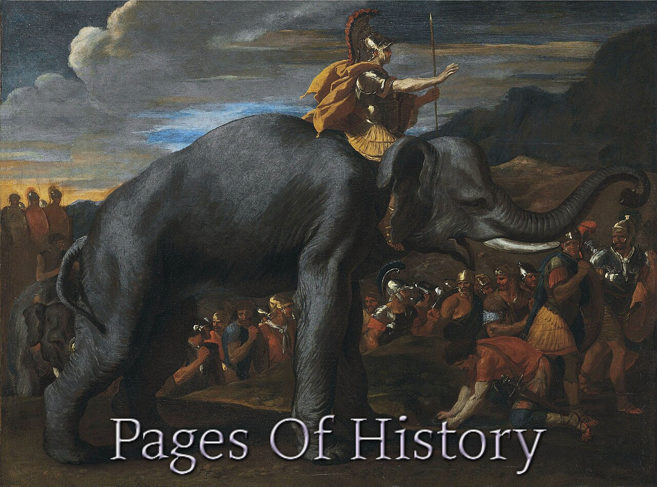 Hannibal crossing the Alps